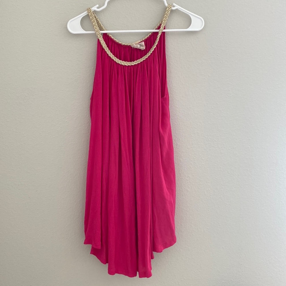 Sand & Spirit Pink And Gold Medium Swim Suit Cover up